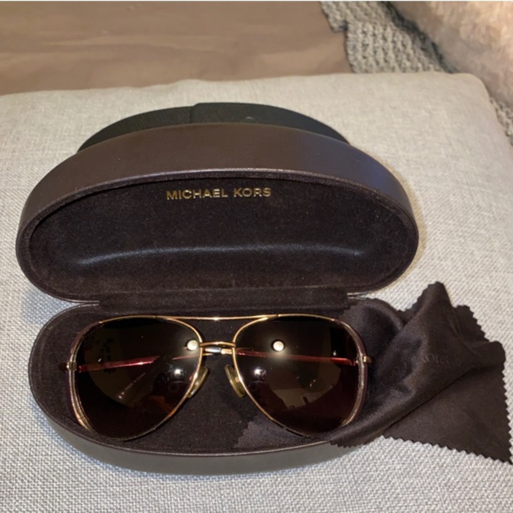 Michael Kors Aviator Sunglasses